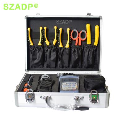 China FTTH FTTH Toolbox Cleaver Fiber Optic Fiber Splicing Tool Box for sale