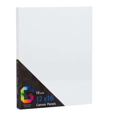 China High Quality Paint Artist Canvas Boards Cotton 280g Painting Sizes Board 12*16 for sale