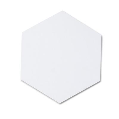 China Painting 6 Pcs/PK 25*25 Artist Canvas Painting Board Painting Professional Hexagon Stretched Canvas for sale