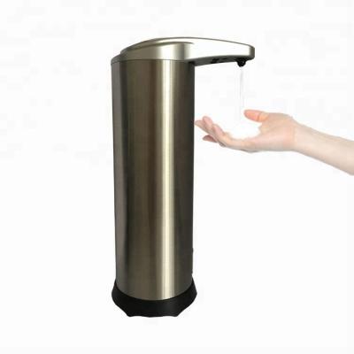 China Foam Automatic Soap Dispenser 500ml Bathroom Stainless Steel Sensor Foam Soap Dispenser for sale