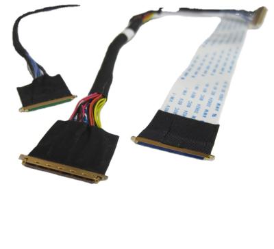 China Home Appliance Twisted Pair Customized Wire Harness LVDS Cable Assembly for sale