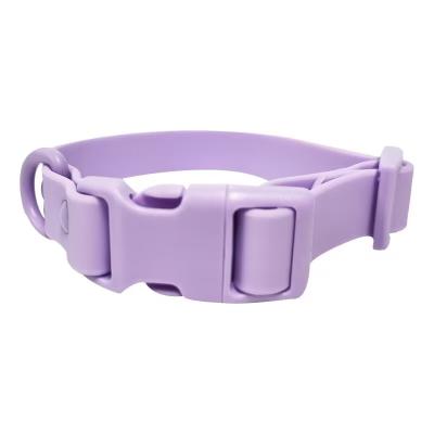 China Sustainable 2023 Hot Dog Accessories Silicone Hands Free PVC Coated Polyester Collar Leash for sale