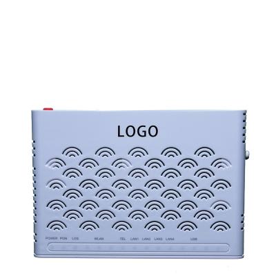 China Network Solution English Logo Cheaper Custom ONU System ZTE GPON F460/660 V5.0/6.0G /GPON 1GE+3FE+WiFi Modem Fiber Optic Router for sale