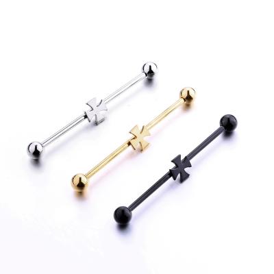 China Wholesale Stainless Steel Jewelry Industrial Barbell Body Piercing for sale