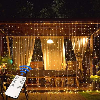 China Normal lighted or flashing wedding decorations with curtain lights for sale