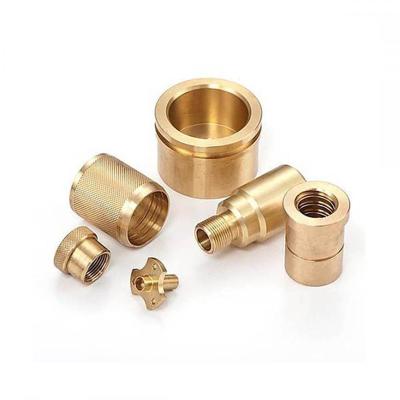 China Customized Brass CNC Lathe Processing Brass Bushing For Electric Fan for sale