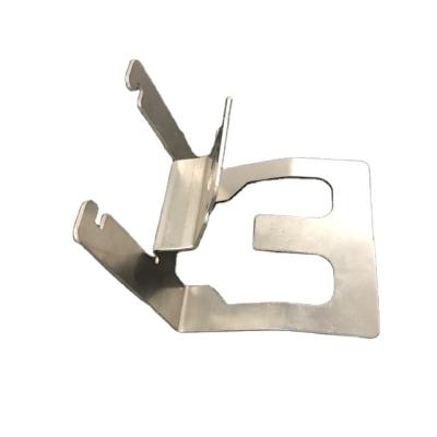 China Metal of 301 hard stainless steel 301 304 spring clips stamping stainless steel bracket for sale