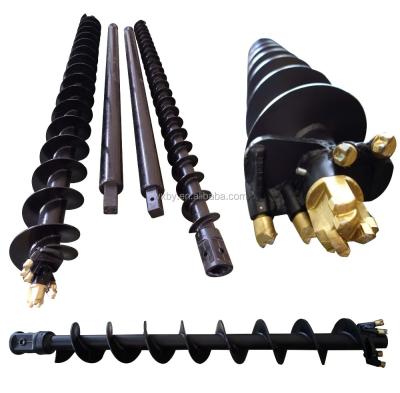 China Construction worksÂ   Factory Price Hydraulic Earth Drill 36 Inch Tree Auger Drill Bit Tree Planting Auger Telecom Electric Garden Auger Digger for sale