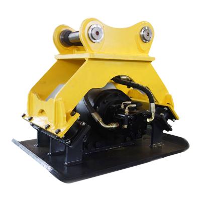 China Construction Works New Design Hydraulic Plate Soil Ditch Compactor For CAT Excavator for sale