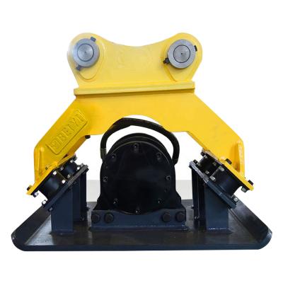 China Construction Works Size Quality Low Price Excavator Mounted Hydraulic Compactor Vibrator Plate Compactor For Soil for sale