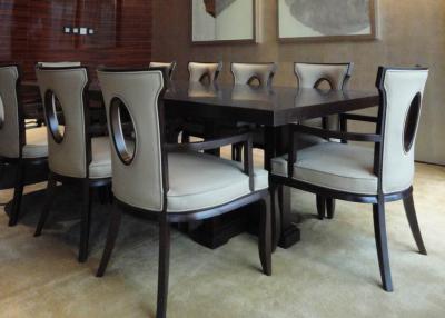 China Traditional Rectangular Modern Dining Room Tables For Hotel Furniture Sets for sale