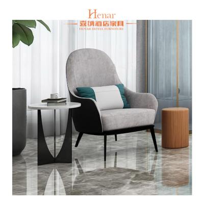 China Medium Back Luxury Royal Salon Modern Lobby Furniture / Comfortable Lounge Chairs for sale