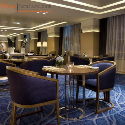 China Suppliers Indian Restaurant Furniture with Wooden Frame Fabric Upholstery for sale