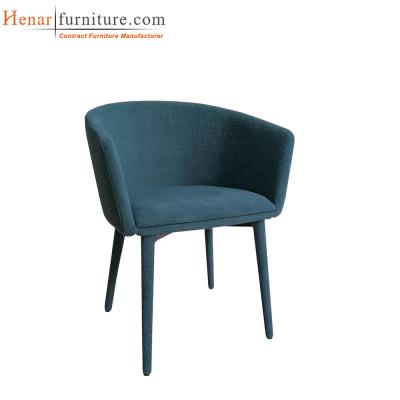 China Modern Full Fabric Upholstery Dining Chair Design Popular Restaurant Furniture for sale