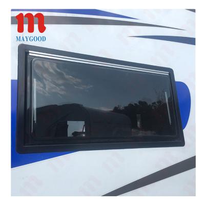 China All kinds of car/vehicle/trailer reconditioned low price customized MAYGOOD MG16RW 1100X450mm rv parts acrylic window for sale