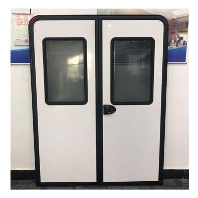 China Aluminum alloy frame caravan trailer entry door with air vent, door window, safe net, flynet for sale