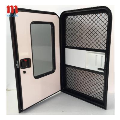 China Variety types and sizes customized to choose Maygood 620*900mmhigh tension aluminum alloy teardrop trailer rv door motorhome gate for sale