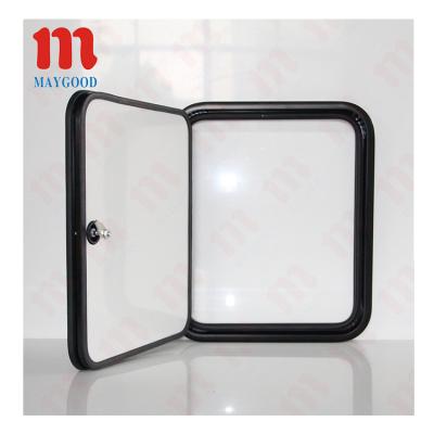 China Durable And Strong Reliable And Fast Shipping 250*250mm RV Parts Teardrop Camper Door for sale