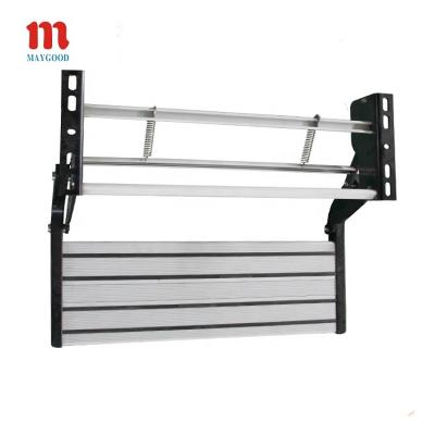 China Pedal Surface is MAYGOOD Aluminum Alloy Anodized Tread Pull Back Caravan Motorhome Steps 550*230mm for sale