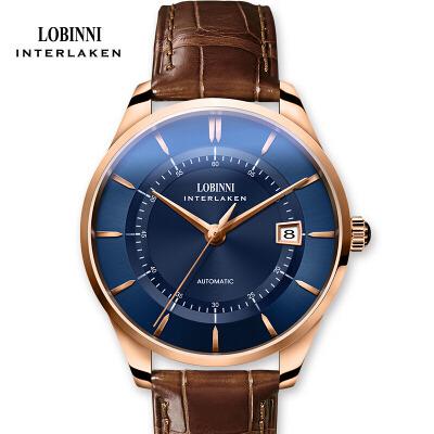 China LOBINNI 5020 Automatic Date Watches Mens Wristwatch Tangan Pria Jam Luxury Automatic Mechanical Watch For Men for sale