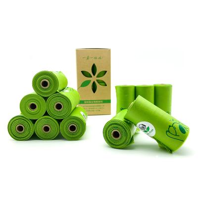 China Sustainable Carefully Selected Materials Pet Waste Eco Friendly Disposable Dog Poop Bag for sale