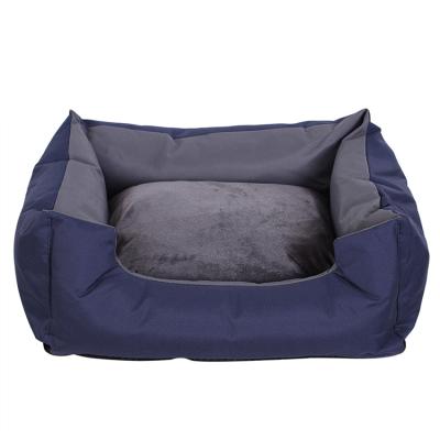 China Breathable Removable Washable Waterproof Thick Oxford Cloth Inflatable Luxury Orthopedic High Dog Bed for sale