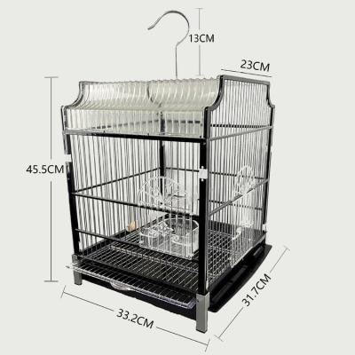 China Wholesale Stocked Cage Supplier Large Bird Cages Breeding For Outdoor Feeding for sale