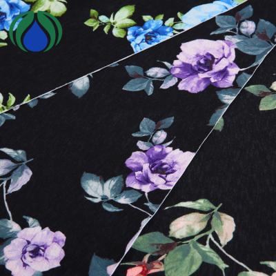 China Print 2019 best quality beauty silk fabric digital printing wholesale lycra for sale