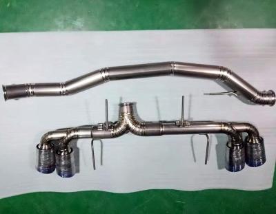 China Titanium Alloy 89mm Nissa*n Horizon R35 09-19 Ti*tanium Alloy Exhaust Pipe GTR for sale