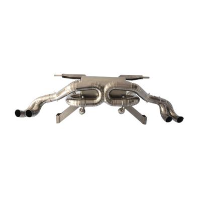 China Titanium Alloy Titan*ium Exhaust Muffler For Lamborghini Gallardo LP550-2 for sale