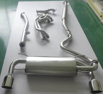 China Stainless or Full Titanium EXHAUST CATBACK SYSTEM CATBACK FOR TOYOTA 86 GT86 FT86 2.0L S/STEEL SET for sale