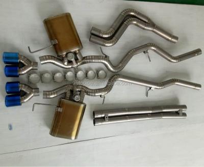 China Full Titanium Alloy Titanium Alloy Exhaust System For Jaguar xf for sale