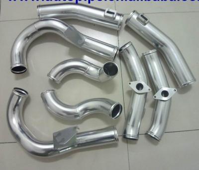 China 6063 Aluminum / Titanium Alloy Intercooler Hard Pipe For 2009 - 2016 R35 GTR VR38 TURBO for sale