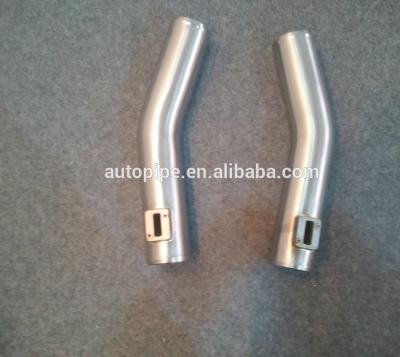 China 6063 Aluminum / Titanium Alloy 3.5 Inch High Flow Titanium Intake Pipe For 2008-15 GTR R35 GTR for sale