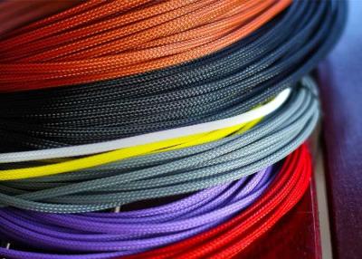 China Lichtgewicht/Flexibele Gevlechte Nylon Koker voor Elektrische Draadbescherming Te koop