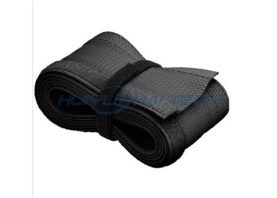 Chine Enveloppe fendue de câble de Velcro de multifilament, enveloppe de fil de Velcro pour le cordon de secteur d'ordinateur à vendre