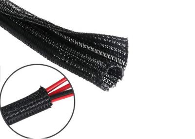 China VW-1 Flammability PET Braided Cable Wrap Sleeving for sale