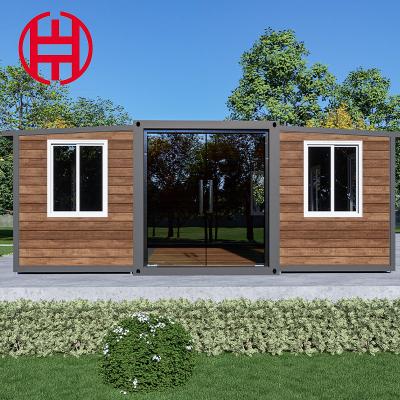 China 20 Fuß erweiterbare Containerhäuser für Haus Luxus Prefab Villa Containerhäuser zu verkaufen