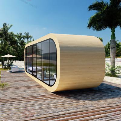 China Customized Color Hotel Container House Space Capsule House Pod Prefab Container House for sale