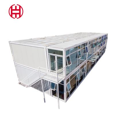 China Modern Design Folding Container Office Building Living House with Customized Color for sale