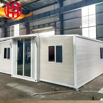 China Prefabricado 20ft 30ft 40ft Edificio portátil expandible 37m cuadrados Casas Modulares Prefabricadas Diseño moderno en venta