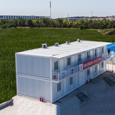 China Online Technical Support Best Modern Flat Pack Container Houses for Camp Modular Homes for sale