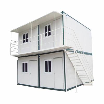 China 3 slaapkamers Prefab 40ft Flat Pack Container House Hotel met luxe staal frame structuur Te koop