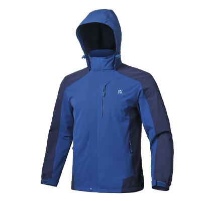 China Anti-wrinkle men waterproof/windproof/breathable outdoor sport jackets claiming tracksuit with high soft stretched fabric for sale