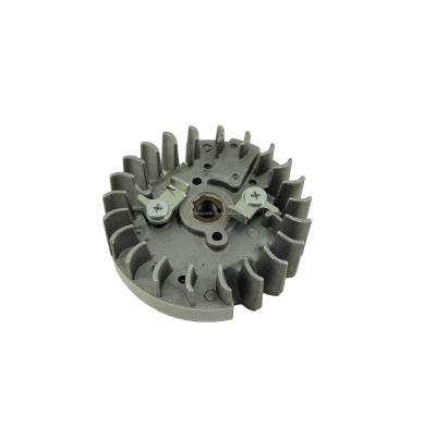 China 2-Stroke Flywheel with Metal Pawls for Chinese 4500 5200 5800 45cc 52cc 58cc Chainsaw for sale