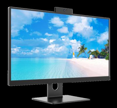 China Build in camera OEM ALL IN ONE PC 23.8 INCH to build in elevator camera speaker dvd-rom business AIO detachable COMPUTER ALL IN desktop for sale