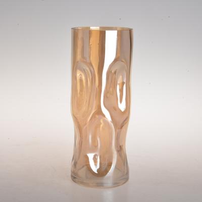 China American Unique Romantic Modern Style Flower Vase Hand Blown Design Style Glass Vase For Home Decoration for sale