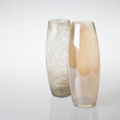 China American Style Best Selling High Quality Handmade Glass Vase Popular Custom Glass Vase For Home Decoration for sale