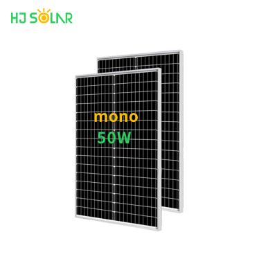 China Solar System Mini Solar Street Light Panel For Street Lights 40W 50W 60W 80W 100W Mono Solar Panels PV Module Price for sale