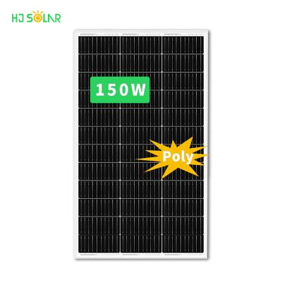 China Solar System 150Watt Solar Street Light OEM Poly Solar Panels 18V 36V 100w 150w 200w 250w 300w Home Projects Manufacturer for sale